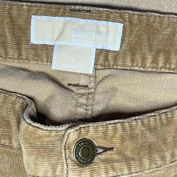 Women's Size 12 30x30 MICHAEL Michael Kors Corduroy Pants - Picture 4 of 8